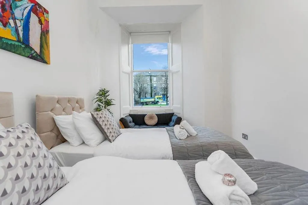 Apartmán Luxury 3 Bed 2 Bath Main Door Apartm At Wardie Bay Edinburgh